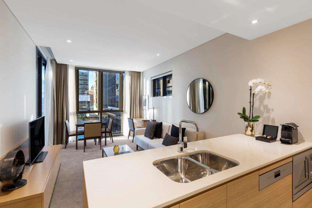 Skye Suites Сидней Номер фото A typical apartment interior